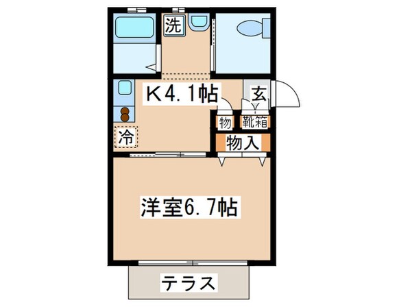 アム－ルリベラの物件間取画像